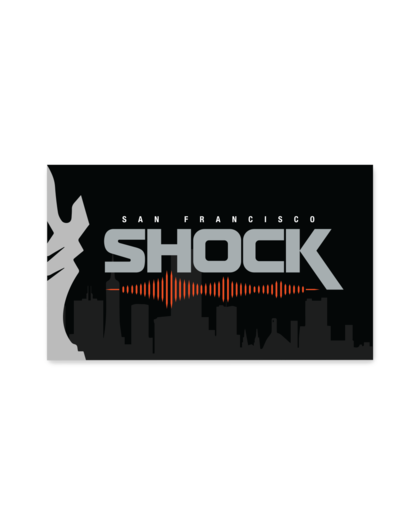 SF Shock Championship Lineage Flag