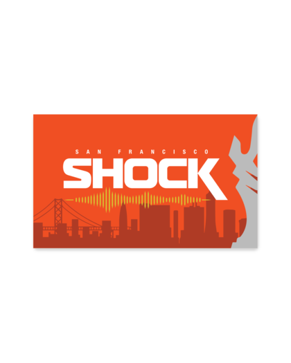 SF Shock Championship Lineage Flag