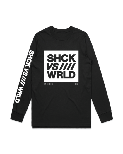 Shock VS World Black LS Sleeve