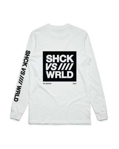 Shock VS World White LS Sleeve