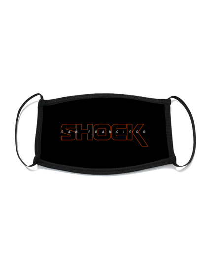 SF Shock #RideTheWave Face Mask (Reversible)